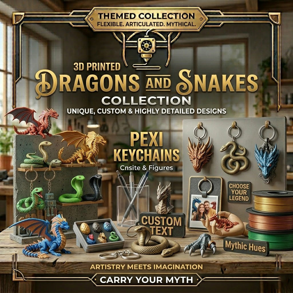 Dragons, Dinosaurs and Snakes Toys