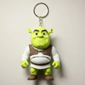 Shrek 3D printed keychain figurine