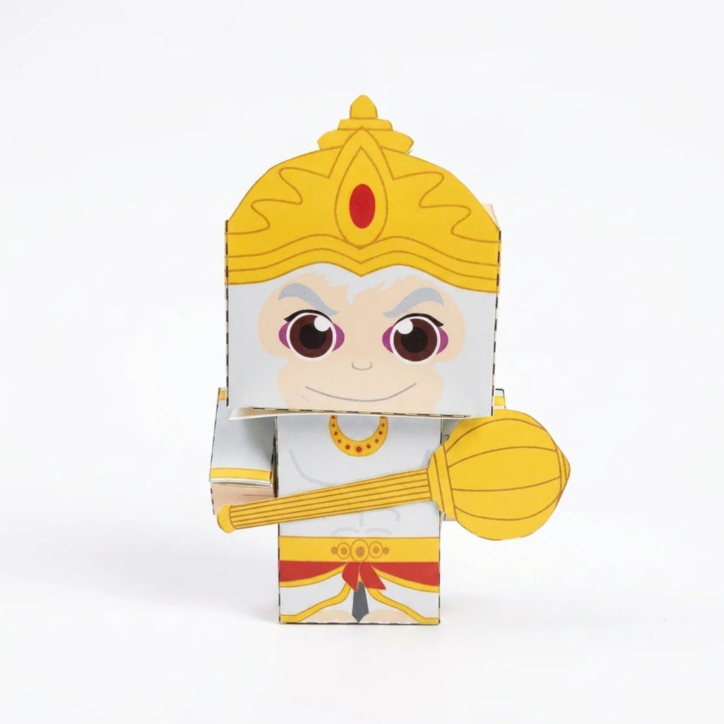 Craftgami Papertoys DIY Sheets – Hanuman Papertoy