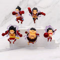 Monkey D. Luffy Gears Mini PVC Figures - Set of 5 Collectible Desk Statues