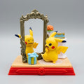 Pikachu and Ditto mirror Pokémon PVC vinyl mini diorama playset