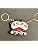 Craftgami 3D Printed Keychain, Stay Together Love Panda, Cute Couple Panda with Red Heart, 2 Pack