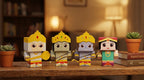 Craftgami Papertoys DIY Sheets – Ramayana Collection (Ram, Sita, Hanuman &amp; Laxman)