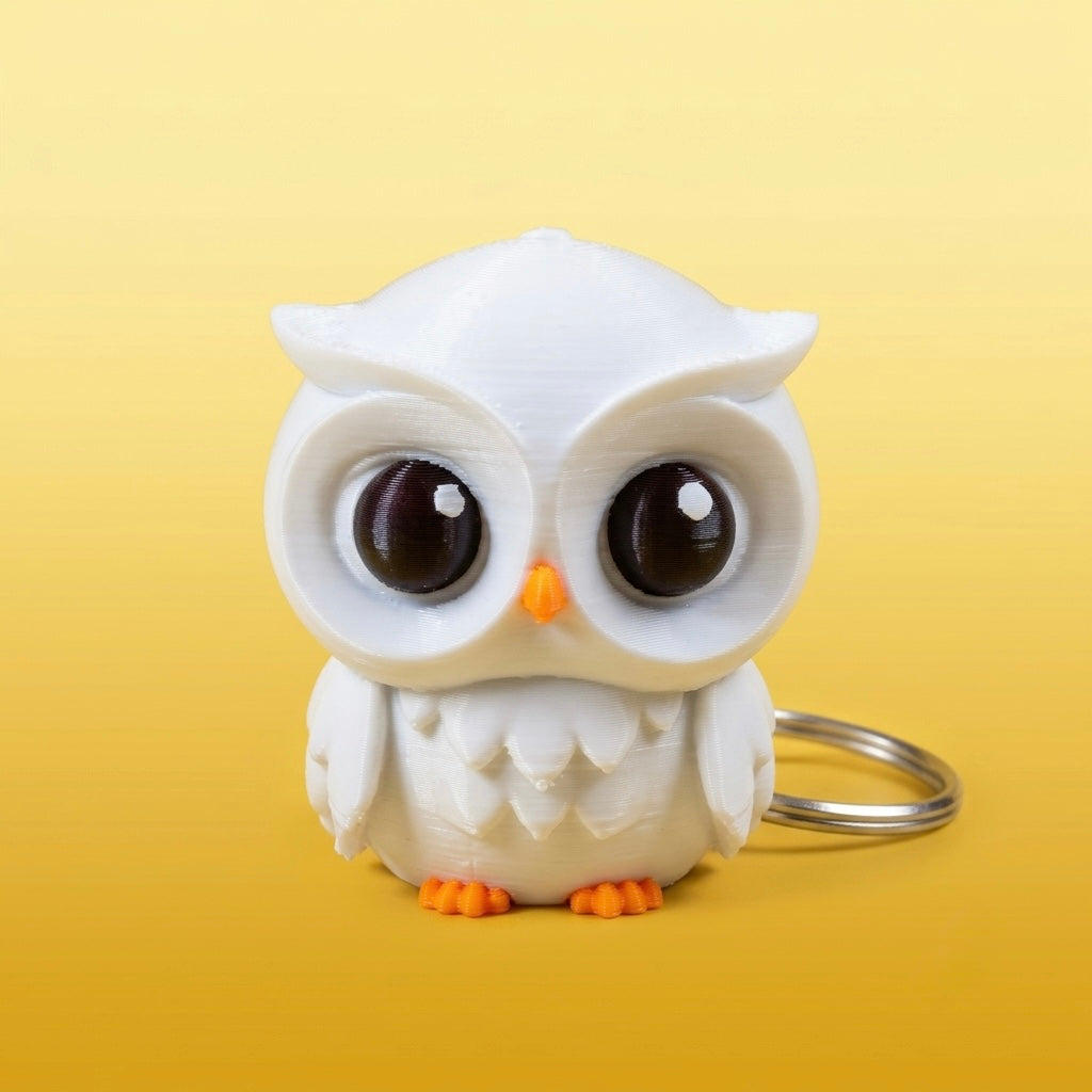 3D Printed Owl Keychain