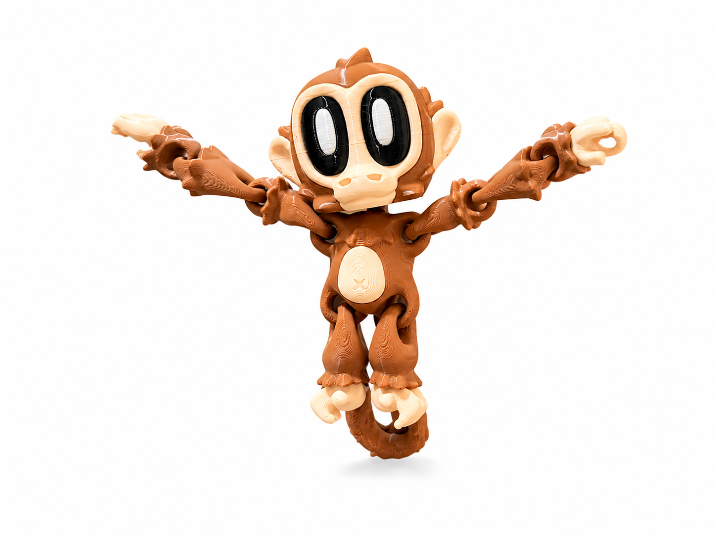 Cute Monkey Toy - 3d printed