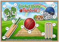 Digital Tambola Tickets - Cricket Theme - Design#1 (Set D) Tickets No 61 to 80 - PDF File download