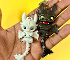 HTTYD - Set of 2 Dragon Keychains