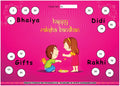 Digital Tambola Tickets - Rakhshabandhan Theme - Design#3 (Set C) Tickets No 41 to 60 - PDF File download