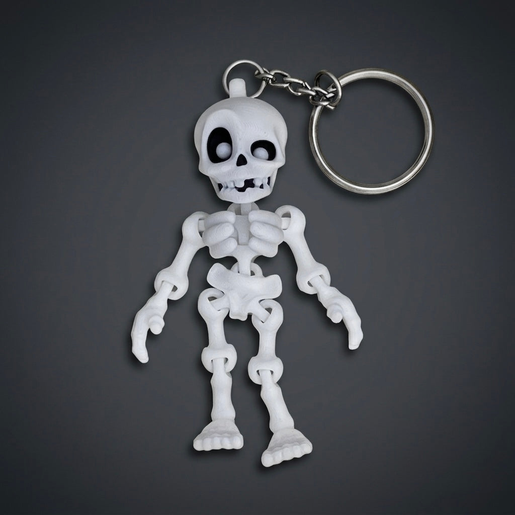 Articulated Keychain - Skeleton