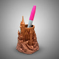 Hogwarts Castle 3D-Printed Pen Stand – Harry Potter Themed Desk Organizer