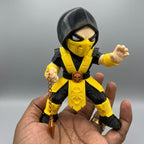Scorpion Chibi Desk Buddy – 3D Printed Mortal Kombat Collectible (15cm)