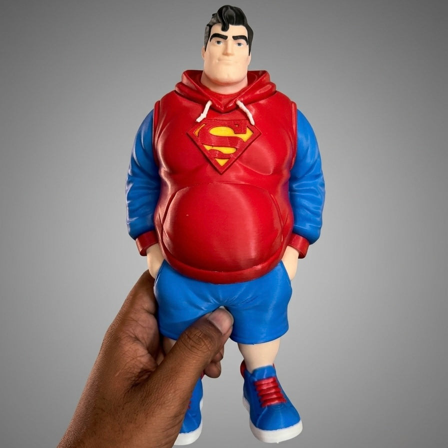 The Fatman Supes – Chubby Man of Steel 3D Statue | Urban Legends #2