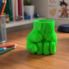 Hulk Fist 3D-Printed Pen Stand