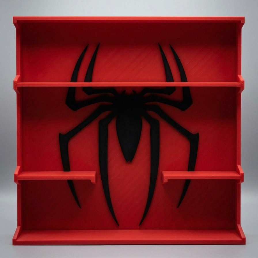 3D Printed Kinderjoy Toy Display Stand – Spider-Man Edition (Toys Not Included)
