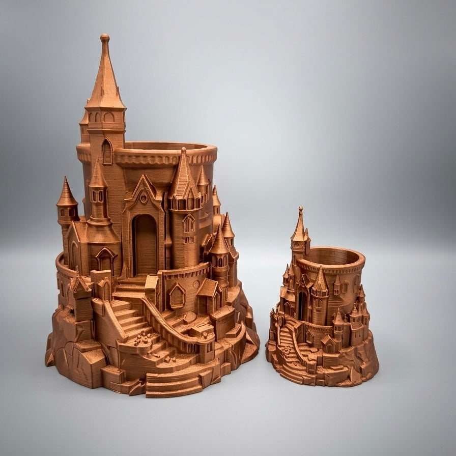 Hogwarts Castle 3D-Printed Pen Stand – Harry Potter Themed Desk Organizer