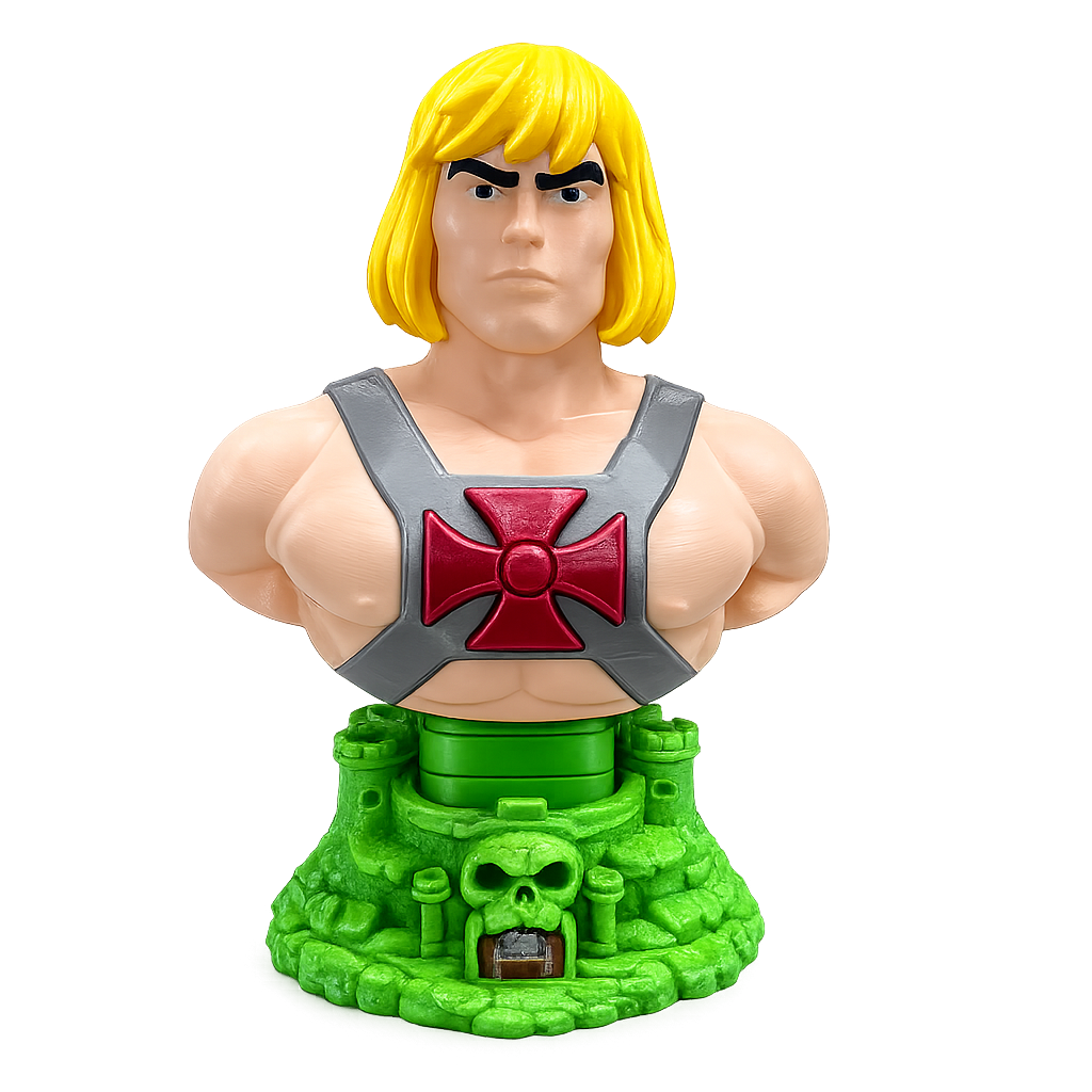 3D Printed Bust - Heman, approx 6 inch tall
