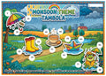 Digital Tambola Tickets - Monsoon Theme - Design#1 (Set A) Tickets No 1 to 20 - PDF File download