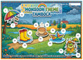 Digital Tambola Tickets - Monsoon Theme - Design#1 (Set B) Tickets No 21 to 40 - PDF File download