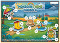 Digital Tambola Tickets - Monsoon Theme - Design#1 (Set C) Tickets No 41 to 60 - PDF File download