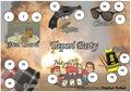 Digital Tambola Tickets - Tapori Theme (Set B) Tickets No 21 to 40 - PDF File download