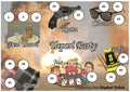 Digital Tambola Tickets - Tapori Theme (Set C) Tickets No 41 to 60 - PDF File download