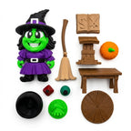 Magic Witch Playset (3d printed, Articulated) – 1 set