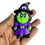 Angry Witch Keychain (3d printed, Articulated) – 1 pc