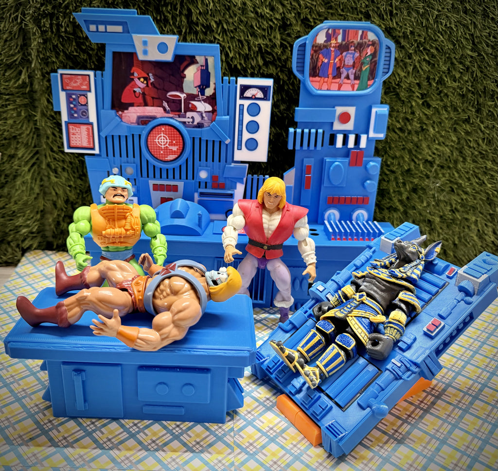 Motu Playset (assembly required, toys not included)