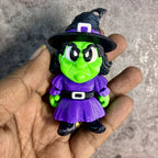 Angry Witch Keychain (3d printed, Articulated) – 1 pc