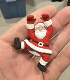 Cute 3d printed Climbing Santa (Mini – 1 pc)