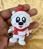 Articulated Polar Bear keychain (pack of 2)