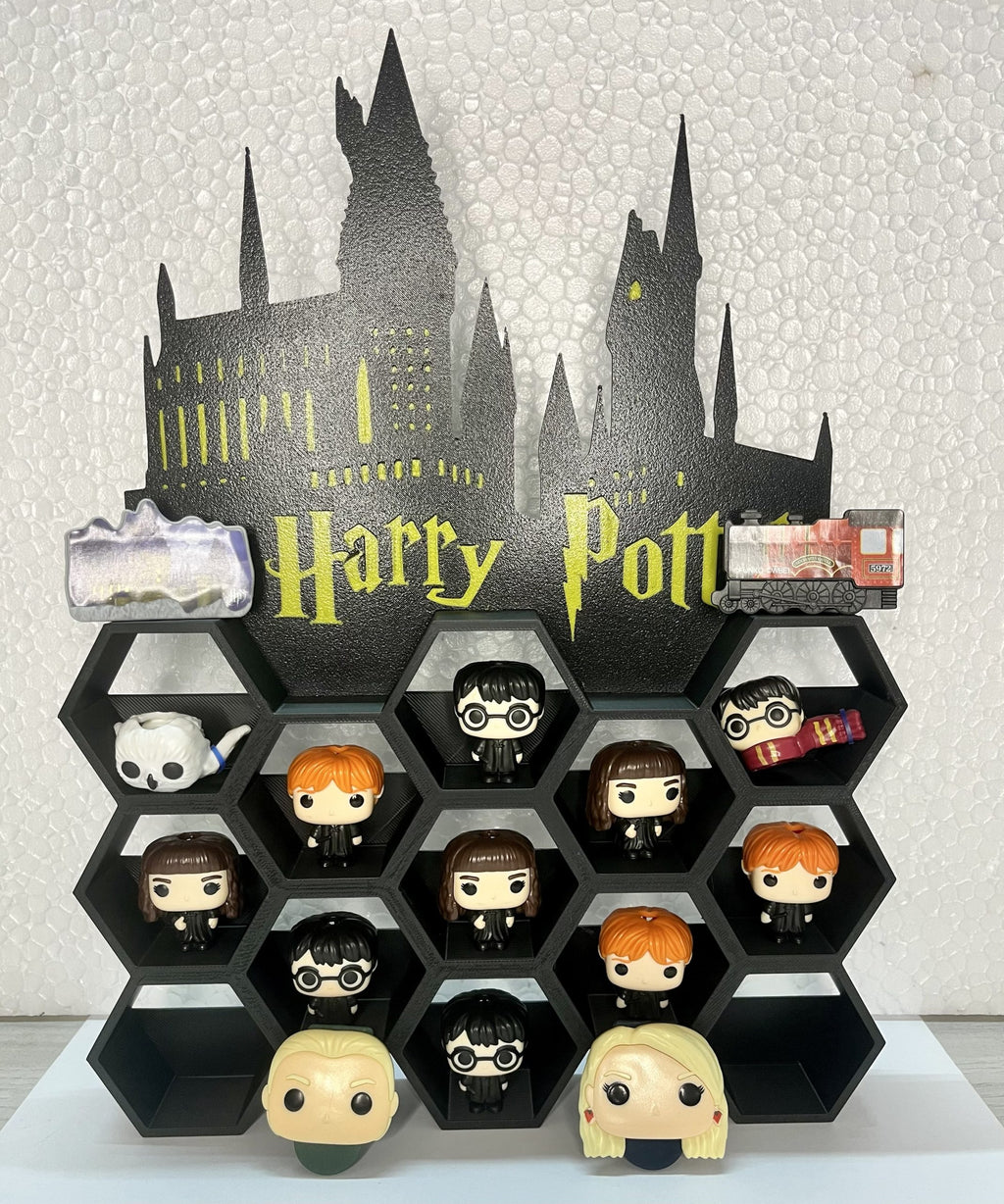 Harry Potter Kinder Joy Funko Pop Minis table display Stand big (can store 15 pop minis, without the kinder joy toys)