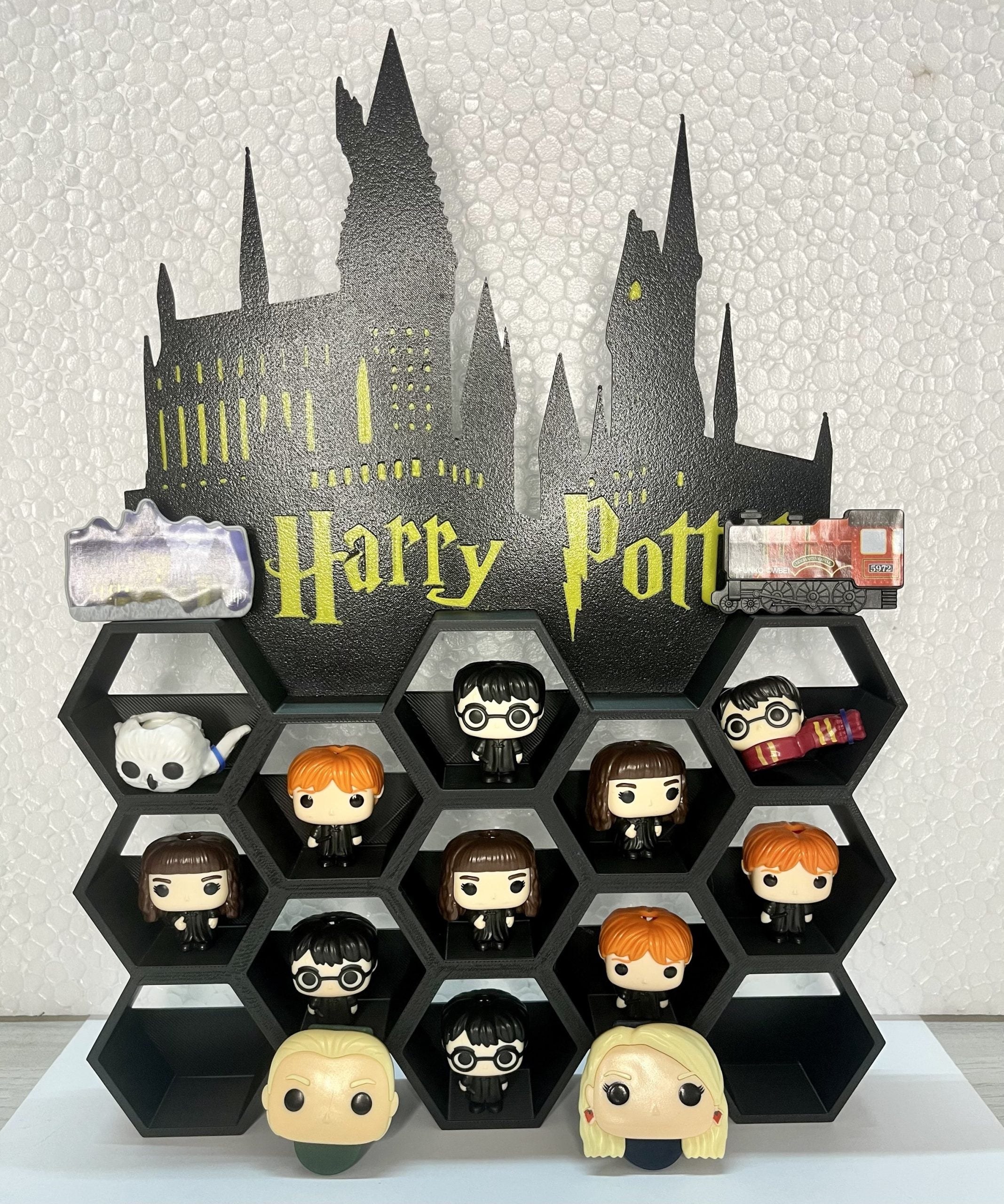 Harry Potter Kinder Joy Funko Pop Minis table display Stand big (can store 15 pop minis, without the kinder joy toys)