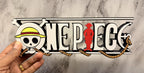 3d printed One Piece Logo for table/shelf decor (Fan Art)