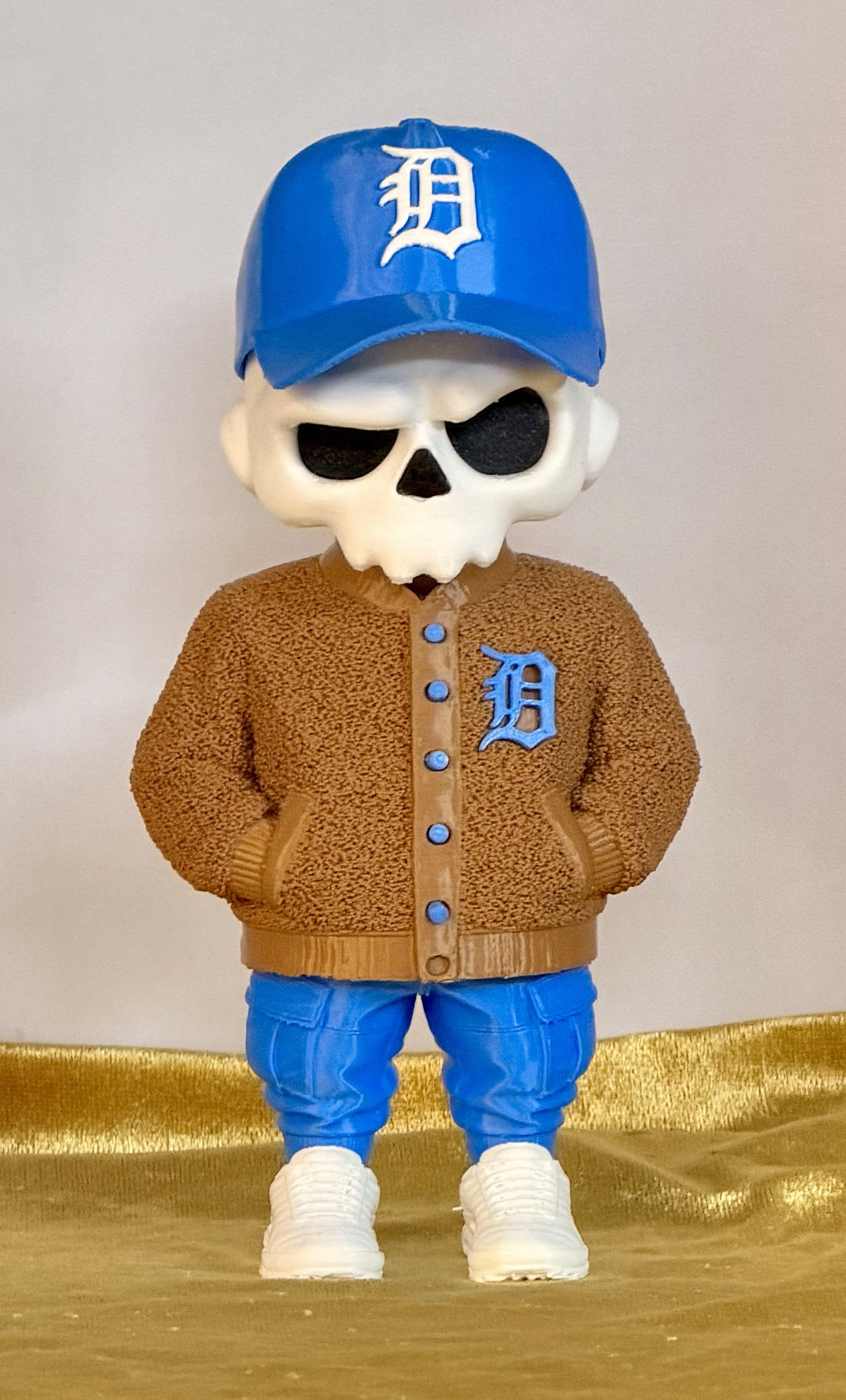 Urban Legends – 3d Printed Statues – Skullman with Cap