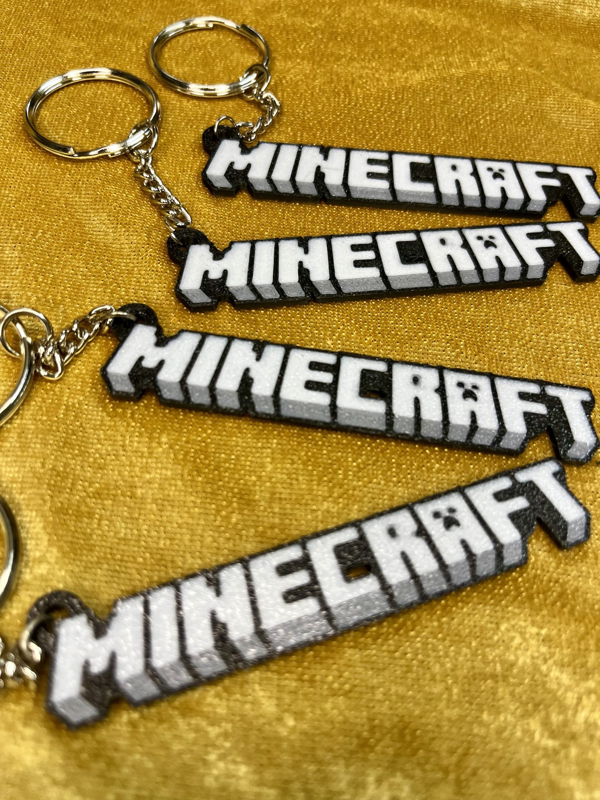 Minecraft theme keychain (1 pc)