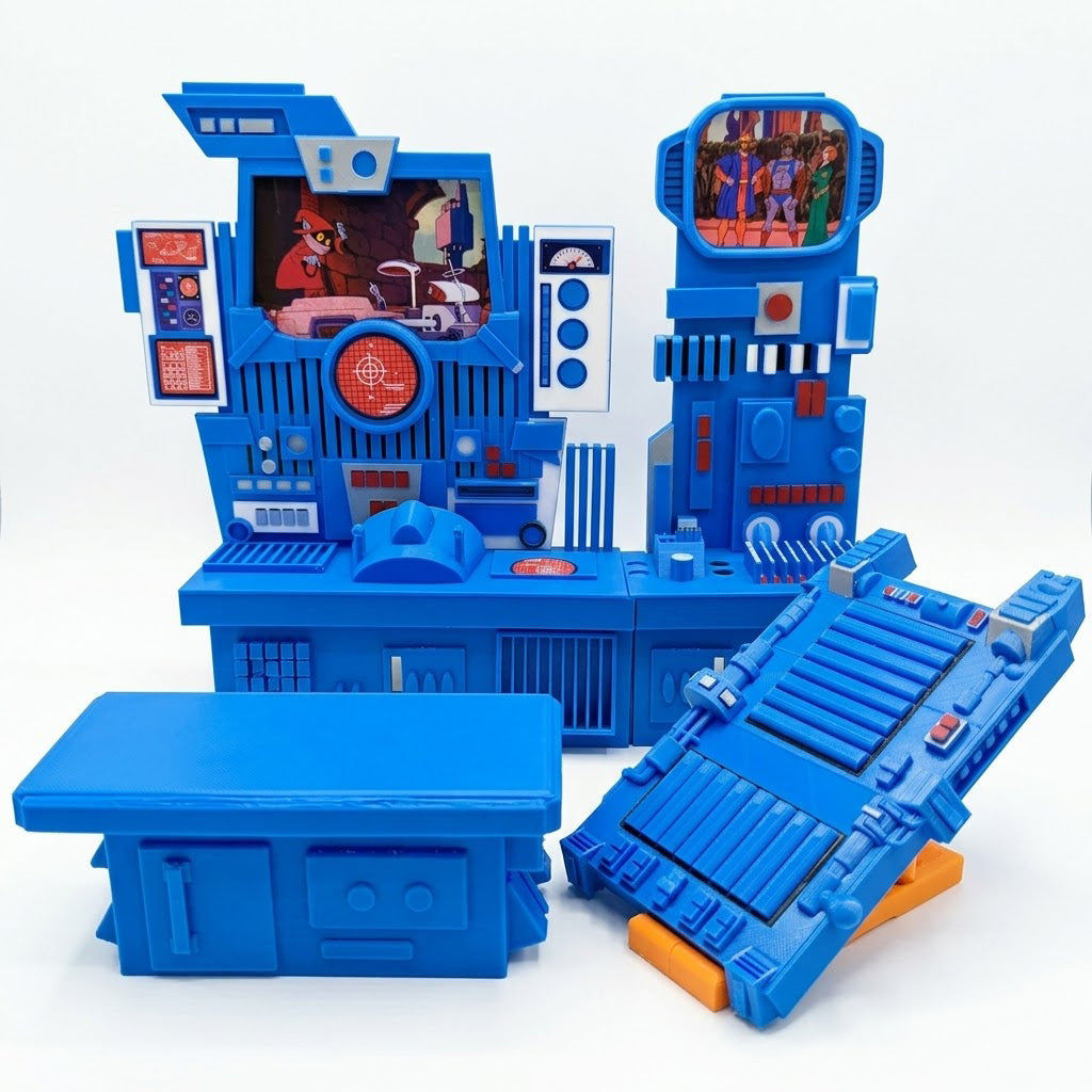 Motu Playset (assembly required, toys not included)