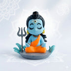 Cute Chibi Meditating Shiva Statue (3d printed) – 1 pc